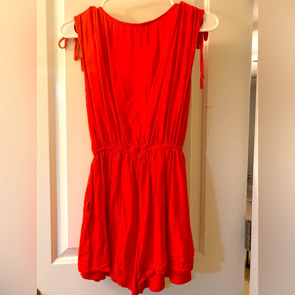 Red romper - Picture 2 of 2